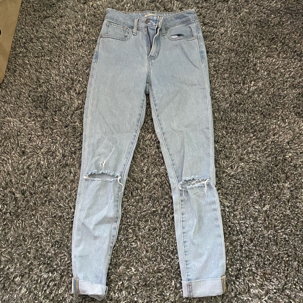 721 high rise skinny levi’s jeans